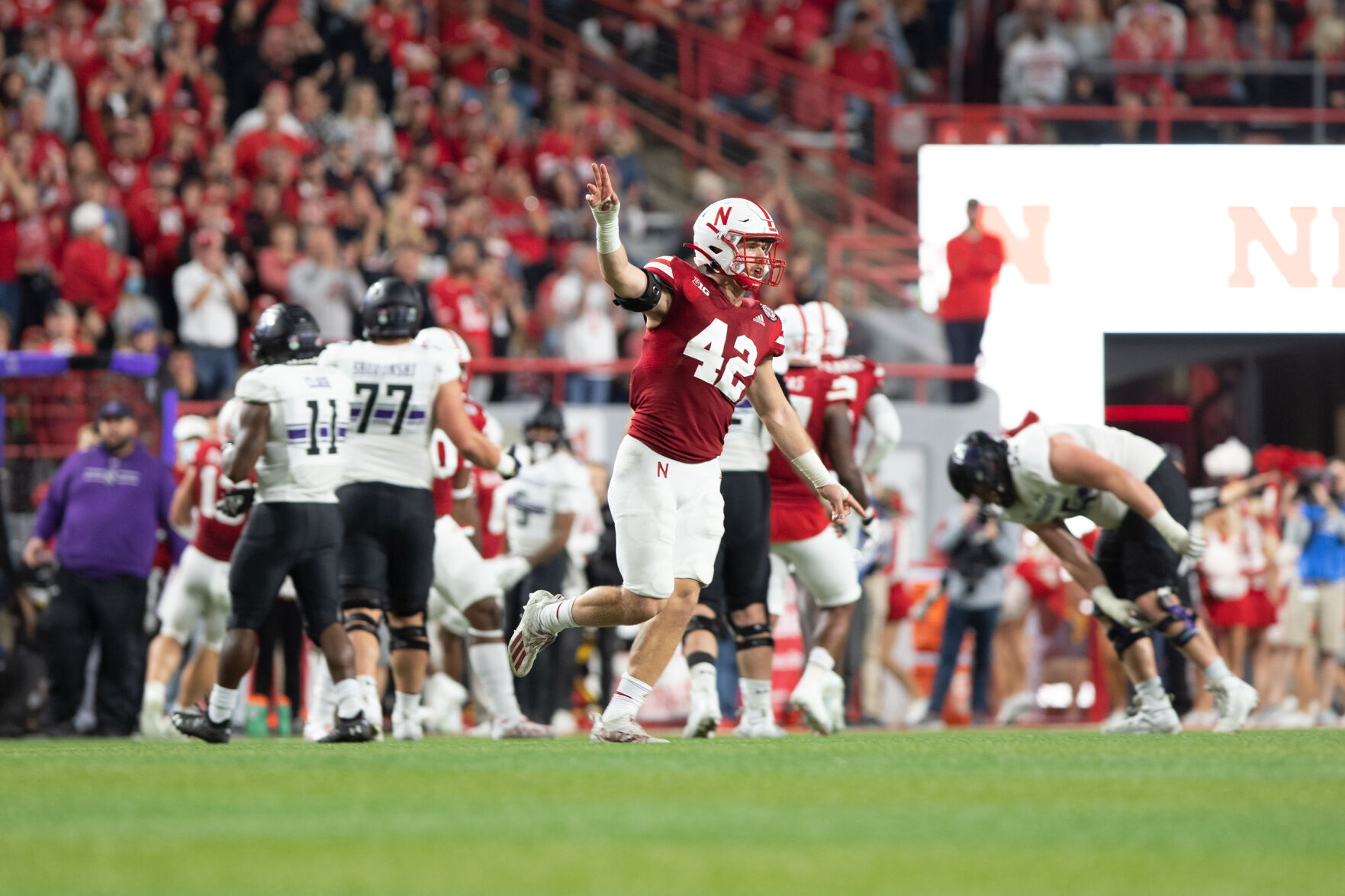 Nebraska vs. Northwestern Football Photo No. 12
